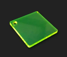 PLEXI Fluo Zielona 3mm Na Wymiar
