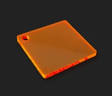PLEXI Fluo Pomarańczowa 3mm Na Wymiar