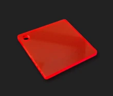 PLEXI Fluo Czerwona 3mm Na Wymiar