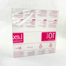 28,7x28,7cm - Formatka Poliwęglan Lity UV Bezbarwny 3mm 