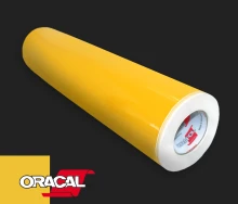 Folia Samoprzylepna ORACAL® nr 21 Żółta (Seria 641) Szer. 100cm